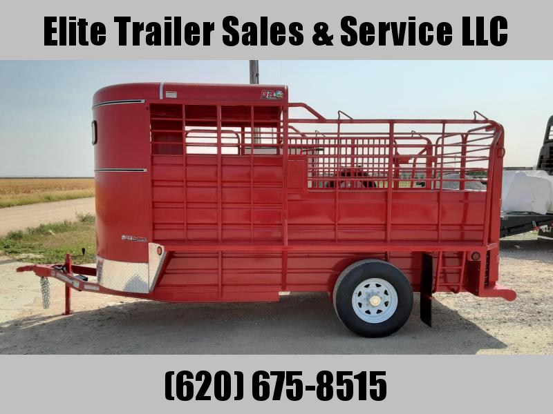 2021 GR Trailers 6' x 14' Bumper Pull Single Axle Stock Trailer (BFST6014W07LR1A) Livestock Trailer 2021 GR Trailers 6' x 14' Bumper Pull Single Axle Stock Trailer (BFST6014W07LR1A) Livestock Trailer