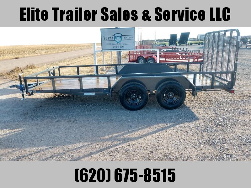 Load Trail 83" X 16' TANDEM AXLE UTILITY (2" X 3" ANGLE FRAME) Load Trail 83" X 16' TANDEM AXLE UTILITY (2" X 3" ANGLE FRAME)