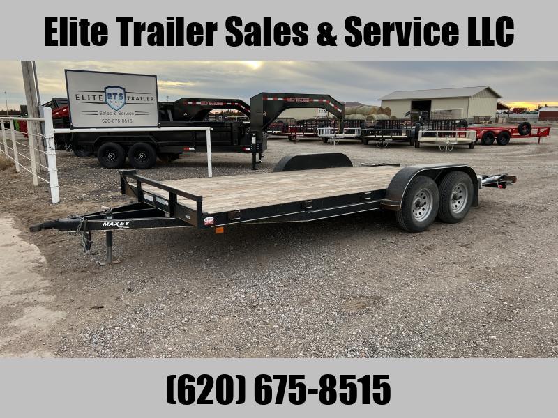 2013 MAXEY 83" x 18' USED CARHAULER TRAILER 2013 MAXEY 83" x 18' USED CARHAULER TRAILER