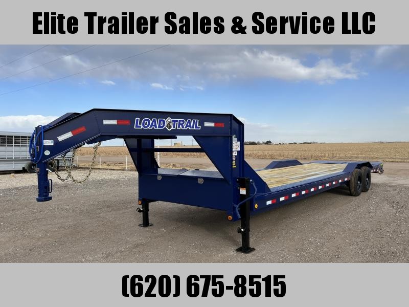 2023 LOAD TRAIL 102" x 30' GOOSENECK CARHAULER/EQUIPMENT TRAILER