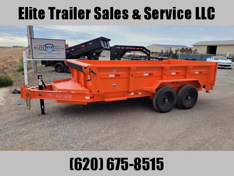 2023 ED TRAILERS 83" x 14' LOWPRO DUMP TRAILER Elite Trailer Sales