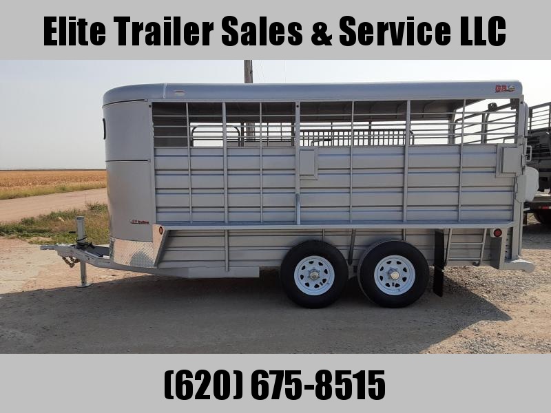 2021 GR Trailers 6.8' x 16' Bumper Pull Tamden Axle Stock Trailer ( BFST6816W10LR) Livestock Trailer 2021 GR Trailers 6.8' x 16' Bumper Pull Tamden Axle Stock Trailer ( BFST6816W10LR) Livestock Trailer