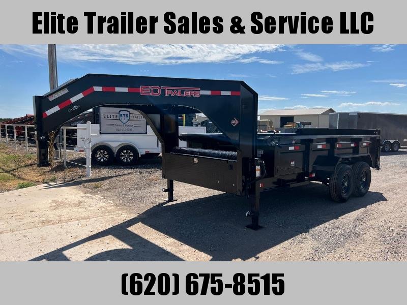 2023 ED TRAILERS 83" x 14' GOOSENECK DUMP TRAILER 2023 ED TRAILERS 83" x 14' GOOSENECK DUMP TRAILER