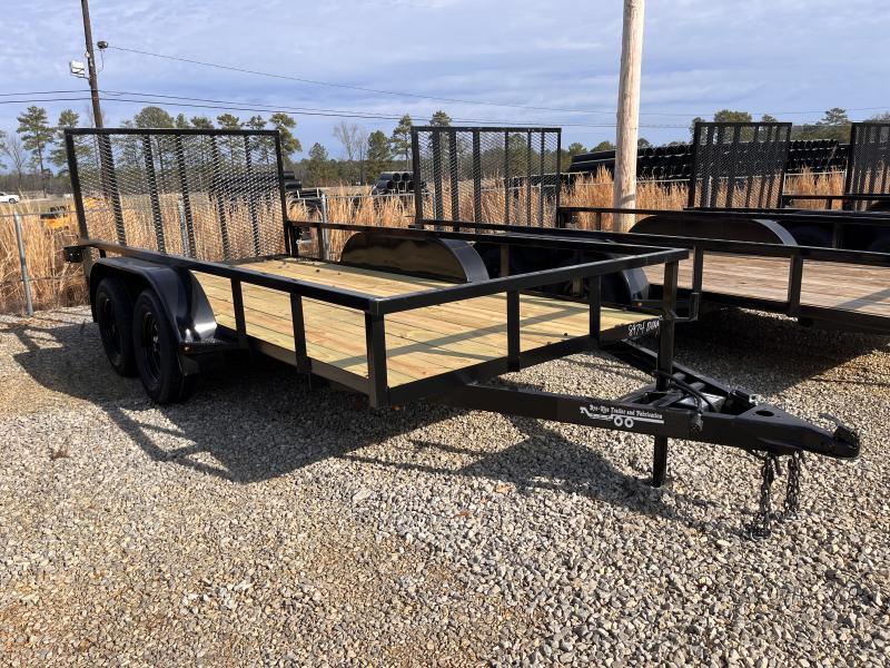 2025 Bye Rite 6'x14' 7k 1 Brake 2/2 Tube Top Utility Trailer