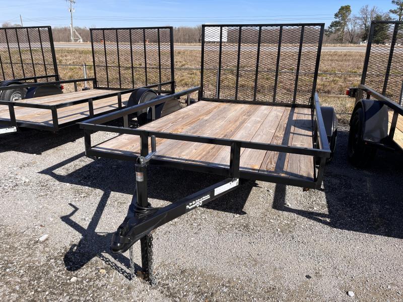 2024 6'x10' 2k Economy Utility Angle Iron Rail Trailer World of