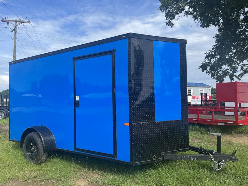 2023 Trailer World Alabama 6x12 SA Enclosed Trailer Cargo / Enclosed