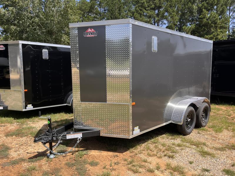 2025 Rock Solid Cargo 6 x 12 TA Cargo / Enclosed Trailer