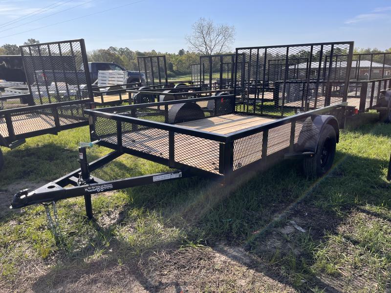 2024 Bye Rite 6.5'x10' 1' Mesh Sides 3k 2x2 Tube Top Utility Trailer in ...