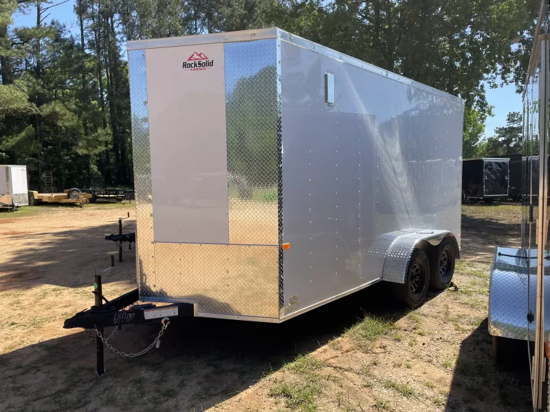 2025 Rock Solid Cargo 7x14 7k Cargo / Enclosed Trailer