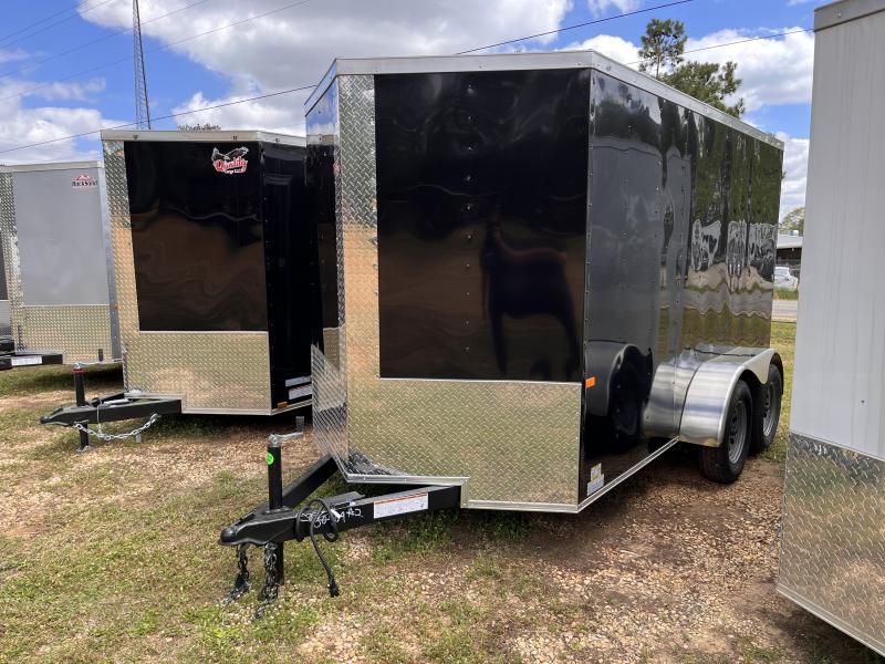 2023 Rock Solid Cargo 6'x12' 7K TA Cargo / Enclosed Trailer Trailer