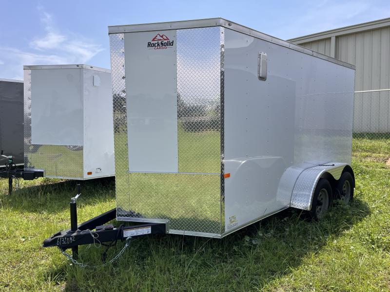 2024 Rock Solid Cargo 6 x 12 7k Cargo / Enclosed Trailer