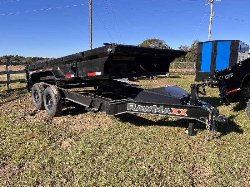 2025 RawMaxx GDX Knight - 14' x 83" 14k Dump Trailer