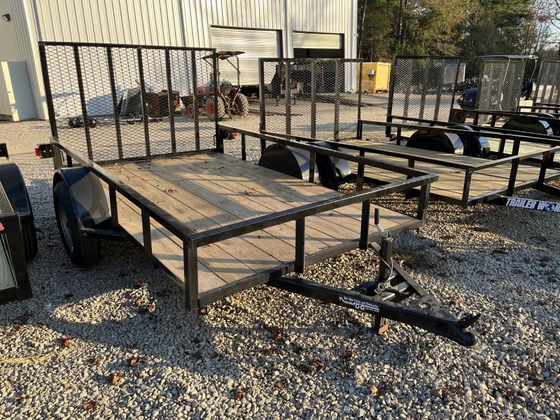 2023 Bye Rite 6.5'x10' Single Axle Utility 2x2 Tube Top Utility Trailer