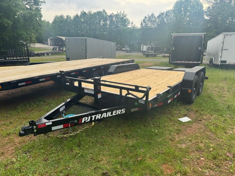 2025 PJ Trailers 83x16 CCJ 14K EQUIP Trailer Black