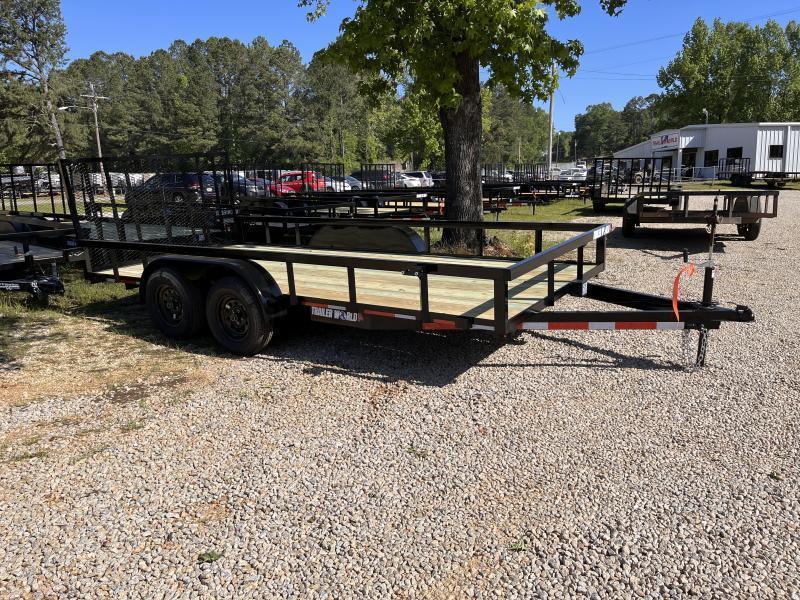 2023 Trailer World 7'X14' 7K HD Utility Trailer Wrapped Tongue