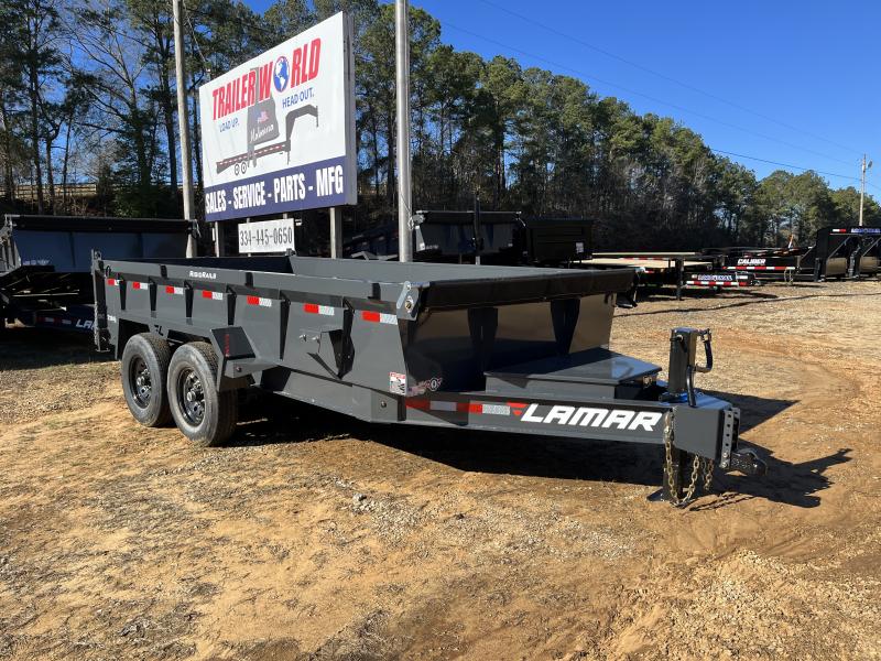 2023 Lamar Trailers 83" X 14' LOWPRO DUMP 14K Dump Trailer Trailer