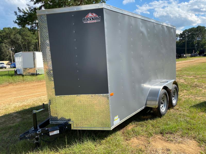 2023 Rock Solid Cargo 6'x12' 7k Cargo / Enclosed Trailer Trailer