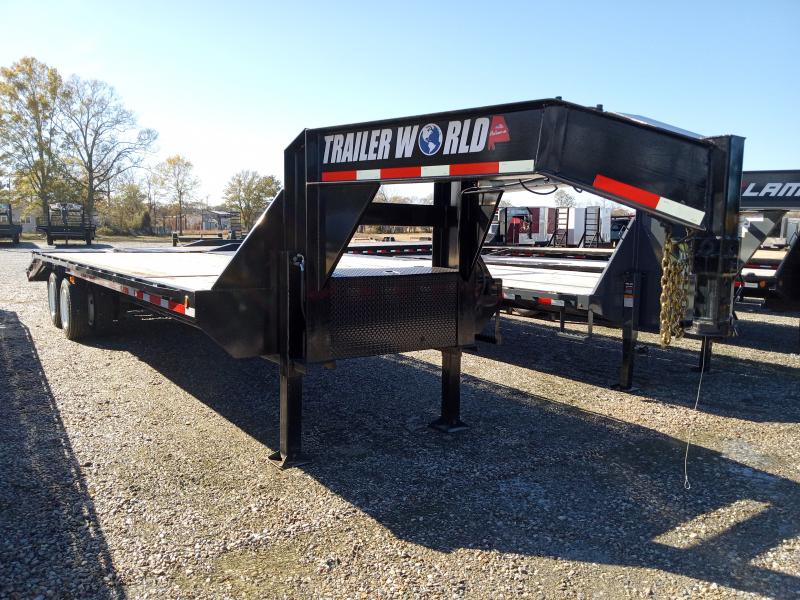 2023 Trailer World Alabama 8.5'x30' 32k Gooseneck Trailer Equipment