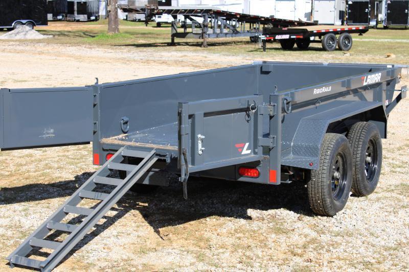 Lamar 5' X 10' Tandem Axle 7K Dump Trailer Lamar 5' X 10' Tandem Axle 7K Dump Trailer