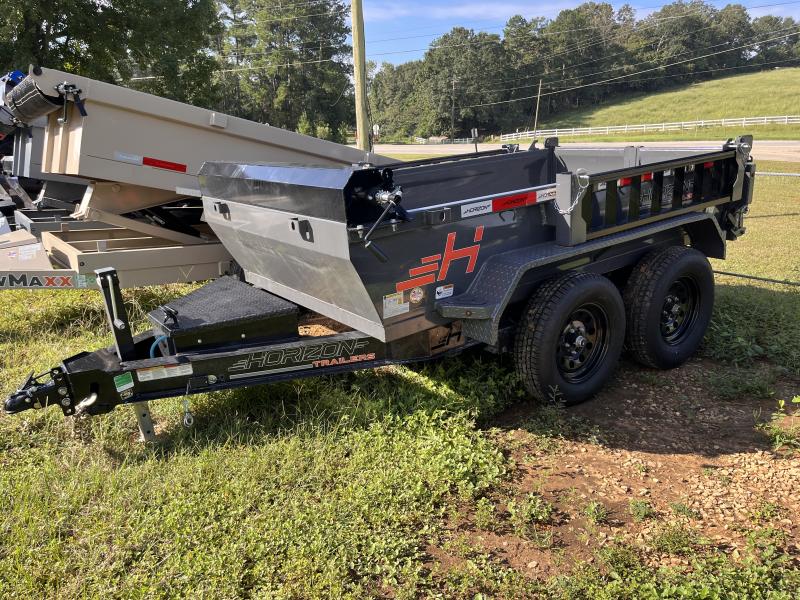 2024 Horizon Trailers HZ5 5x10 7k Mini Dump Trailer