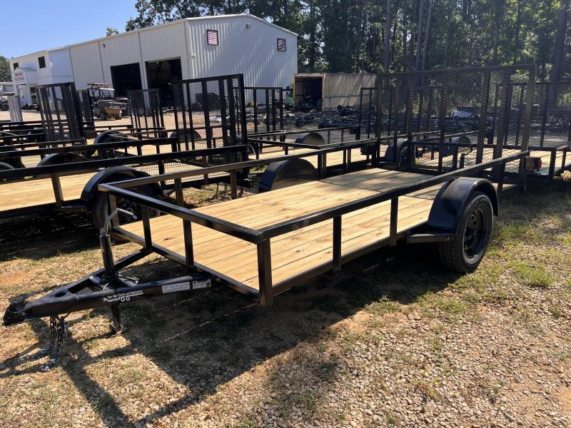 2024 Bye Rite 6'x12' 3k 2x2 Tube Top Utility Trailer