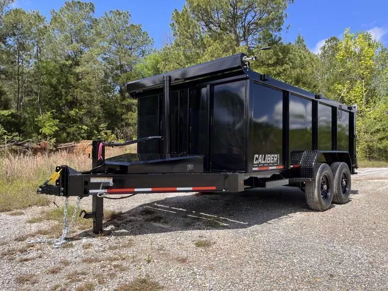 2025 Trailer World 7x16 4' Sides 14k Dump Trailer