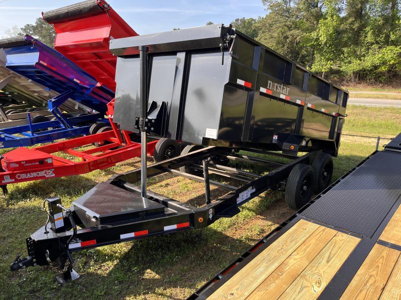 2023 Iron Bull 7'x16' 14k Telescopic 4' sides Dump Trailer Dump Trailer