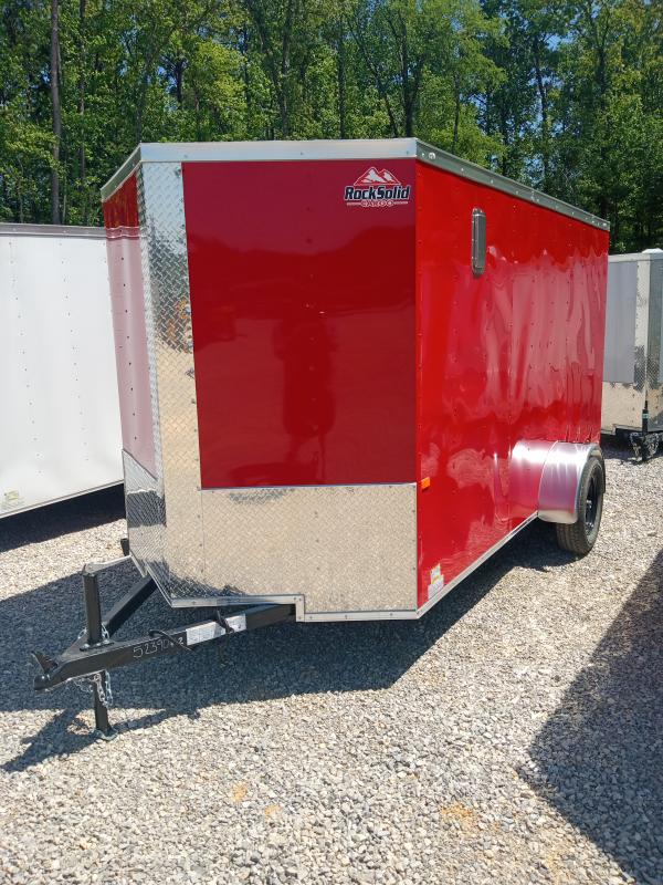 2023 Rock Solid Cargo 6'x12' SA Cargo / Enclosed Trailer Trailer