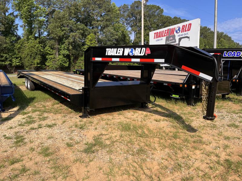 2023 RawMaxx FDX Dual 24k Air Ride 40' x 102" Flat Deck Gooseneck
