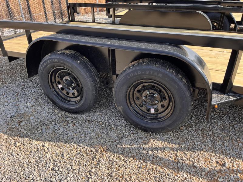 2025 Bye Rite 7'x16' 7k Wrap Tongue w/ Brake Utility Trailer in ...