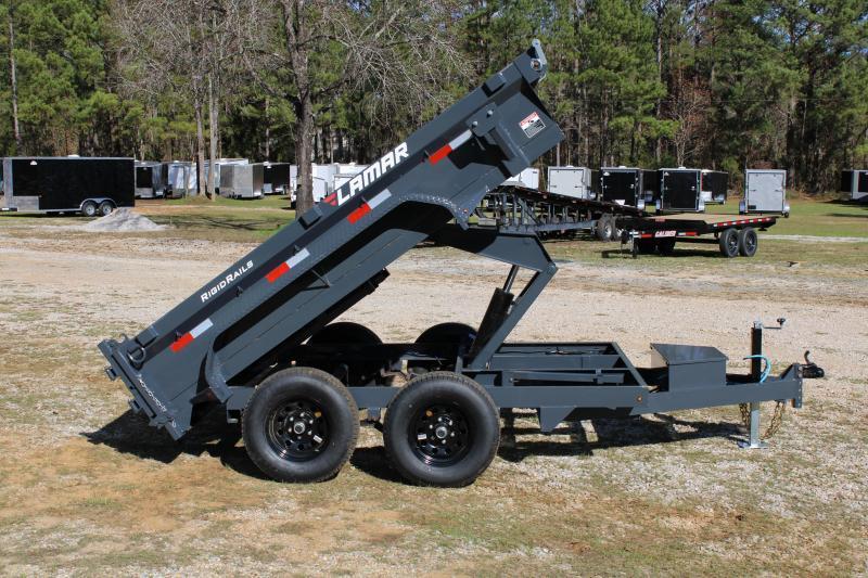 Lamar 77"X12' Tandem Axle 10K Dump Trailer Lamar 77"X12' Tandem Axle 10K Dump Trailer