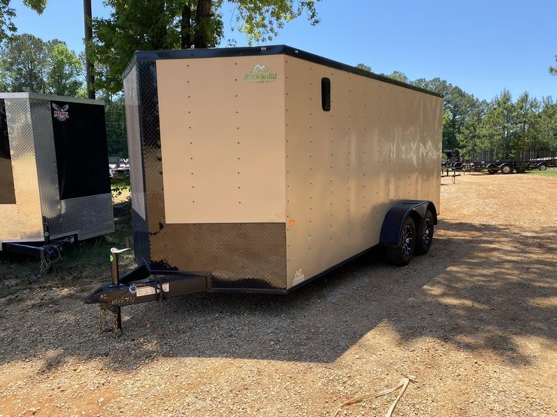2022 Rock Solid Cargo 7'x16' 7K Cargo / Enclosed Trailer 2022 Rock Solid Cargo 7'x16' 7K Cargo / Enclosed Trailer
