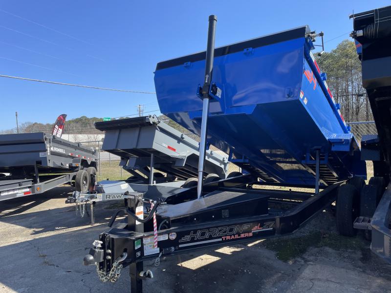 2024 Horizon Trailers 7x14 14k Telescopic Dump Trailer