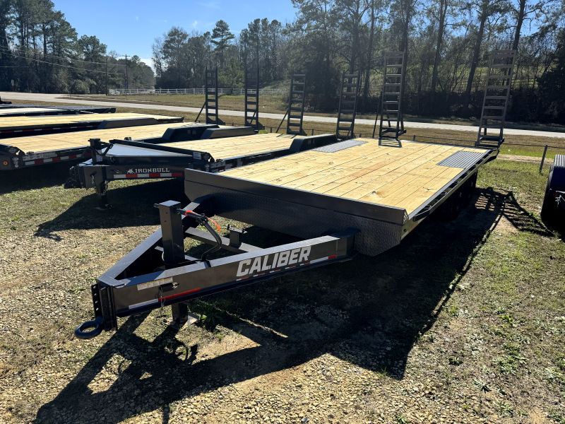 2022 PJ Trailers 30' 16K Gooseneck Flatbed Mega Ramps Trailer World