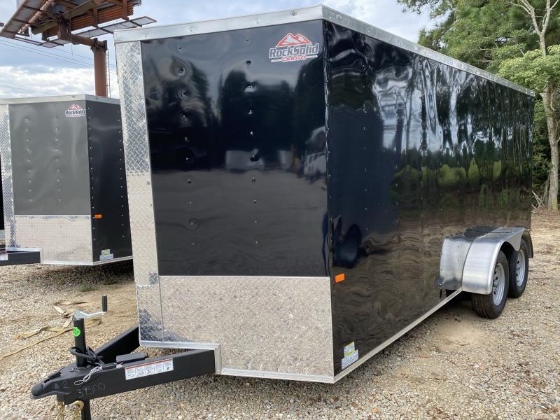 2023 Rock Solid Cargo 7'x16' 7K Cargo / Enclosed Trailer Trailer