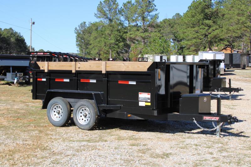 Port City 6'X12' 7K Tandem Axle Dump Trailer Port City 6'X12' 7K Tandem Axle Dump Trailer