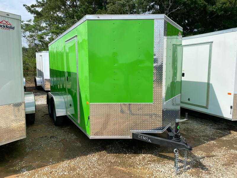 2023 Rock Solid Cargo 7'x14' TA 7K Cargo / Enclosed Trailer Trailer
