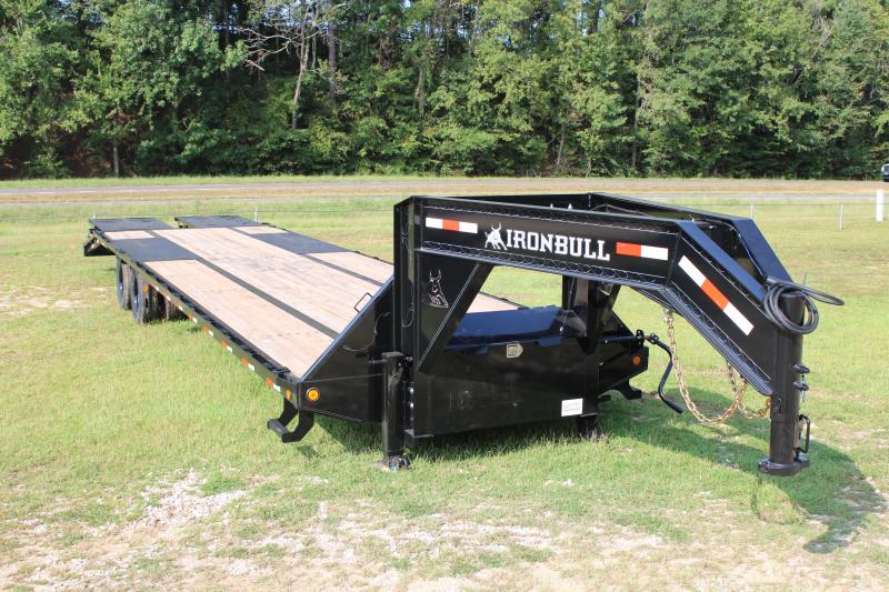 Iron Bull 102"X36' 24K Gooseneck Flatbed Trailer Iron Bull 102"X36' 24K Gooseneck Flatbed Trailer