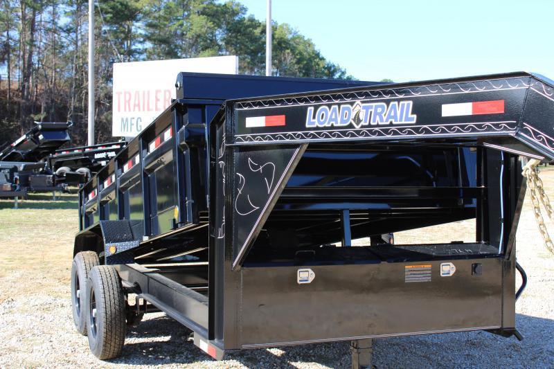 Load Trail 83"X16' 14K Gooseneck Dump Trailer Load Trail 83"X16' 14K Gooseneck Dump Trailer
