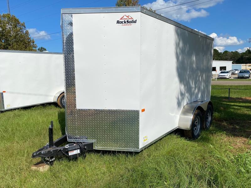 2022 Rock Solid Cargo 6'x12' 7K TA Cargo / Enclosed Trailer 2022 Rock Solid Cargo 6'x12' 7K TA Cargo / Enclosed Trailer