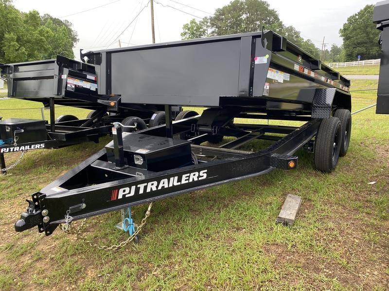 2022 PJ Trailers 7'x14' 14k Low Pro Dump Trailer Trailer World of