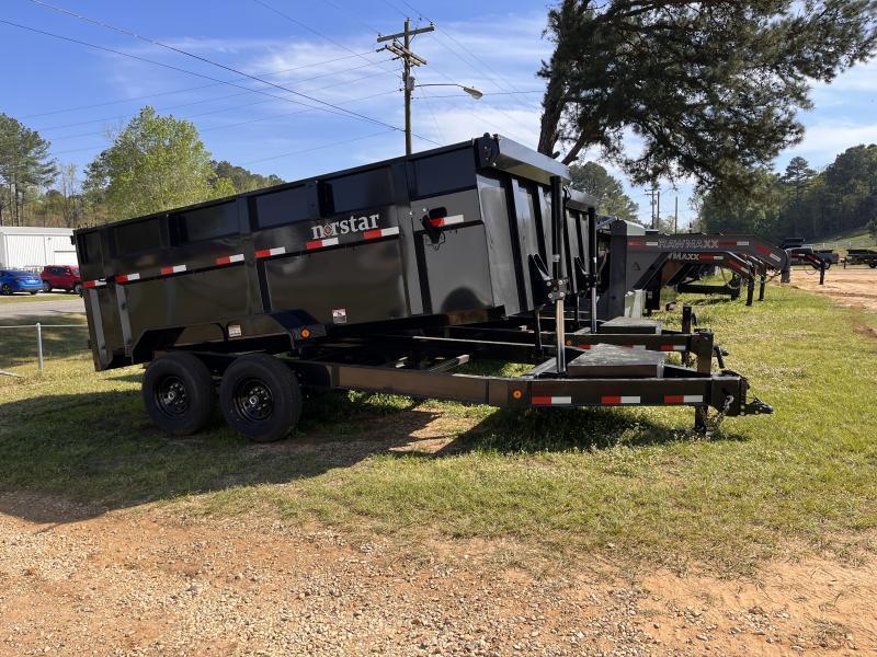 2023 Iron Bull 7'x14' 14k Telescopic High Side Dump Trailer Dump