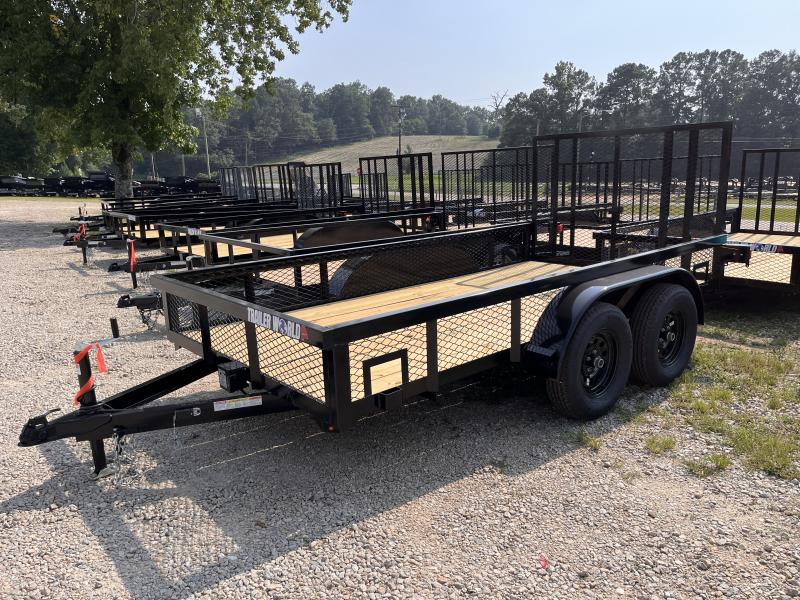 2023 Trailer World 6'x12' 7k HD Utility Trailer 1' Mesh Trailer World