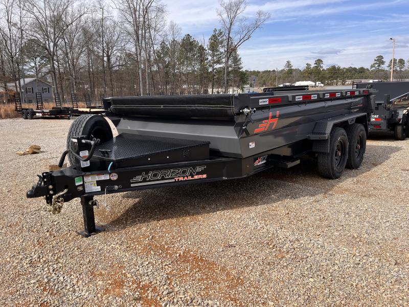 2025 Horizon Trailers 7x14' HZ7 16k Dump Trailer