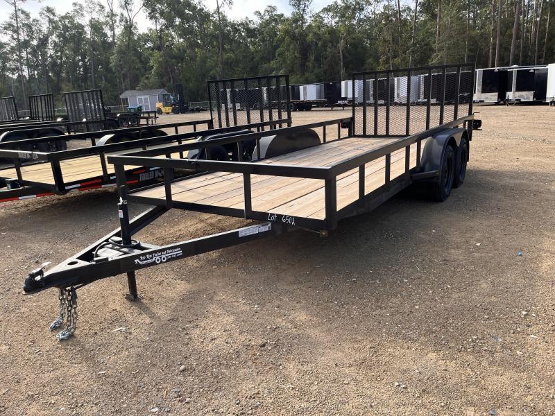 2025 Bye Rite 7'x18' 7k Wrap Tongue w/ Brake Utility Trailer