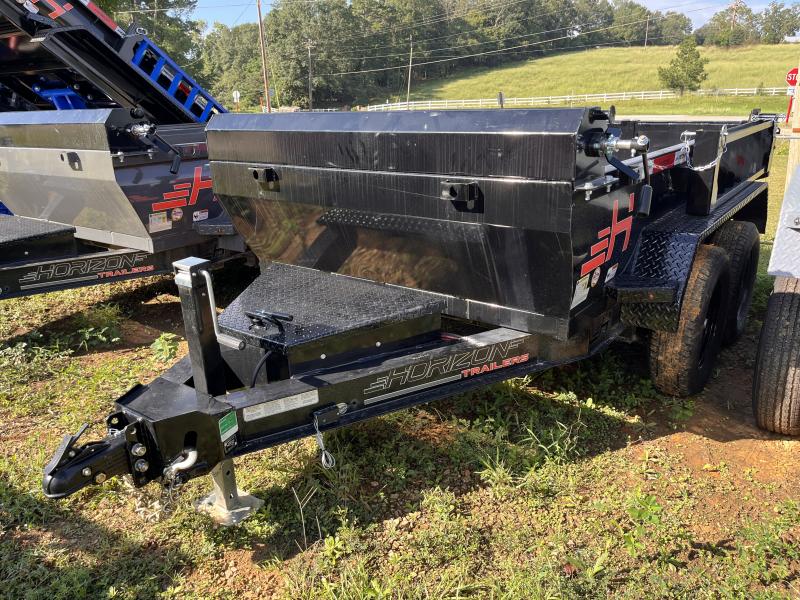 2024 Horizon Trailers HZ5 5x10 7k Mini Dump Trailer