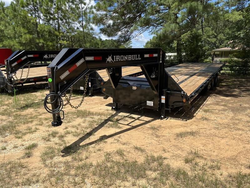 2022 Iron Bull 102"x32' 20k Gooseneck Trailer Hyd DT Trailer World of