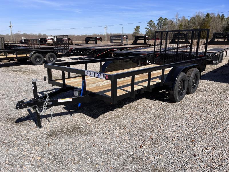 2025 Trailer World 6'X14' 7k HD Utility Trailer w/ Brake