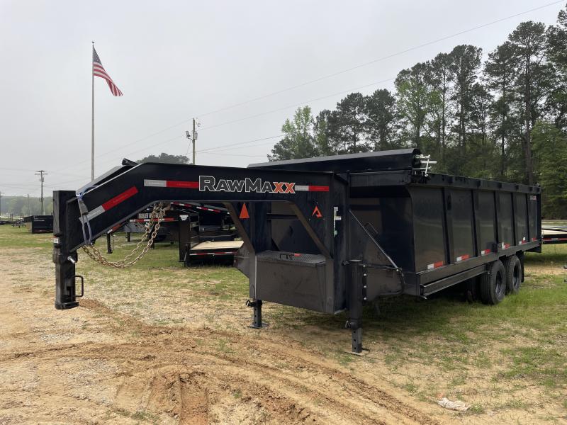 2025 RawMaxx 102"x20' 20k Hurricane Dump Trailer