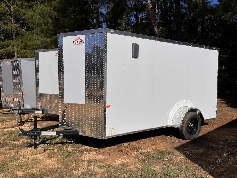 2025 Rock Solid Cargo 6'x12' SA Cargo / Enclosed Trailer